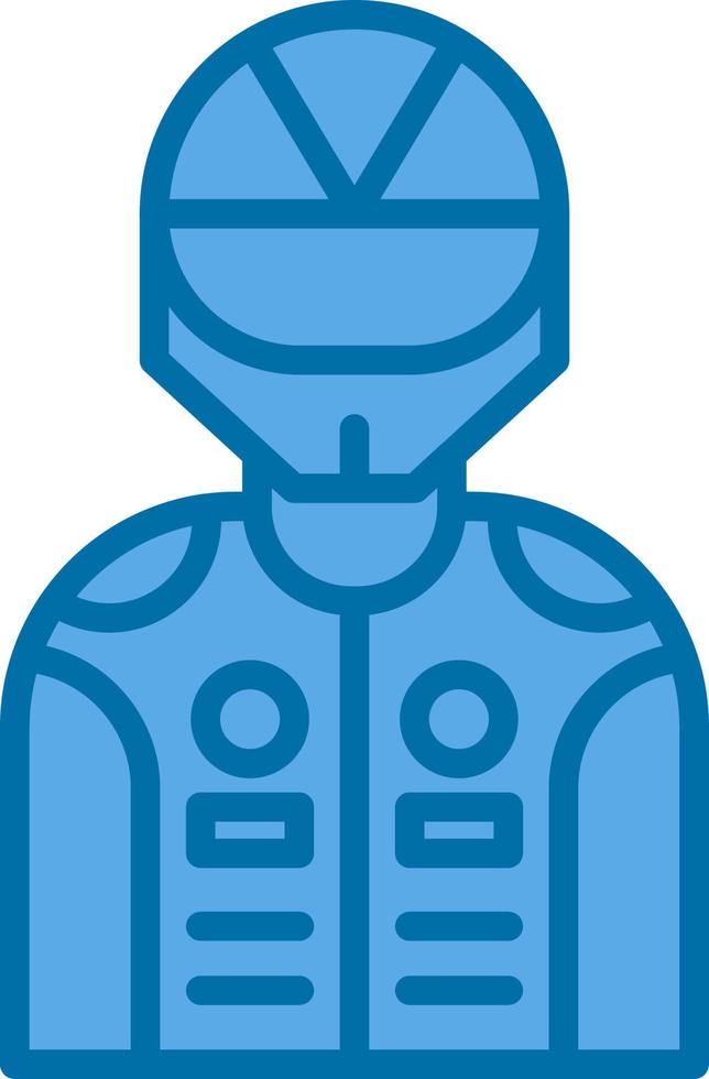 Racer Vector Icon Design