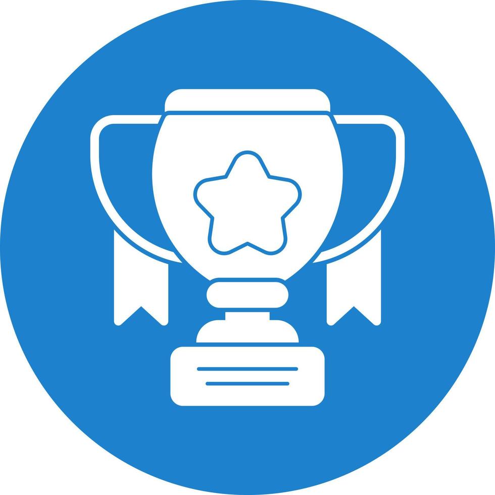 Trophy Vector Icon Design