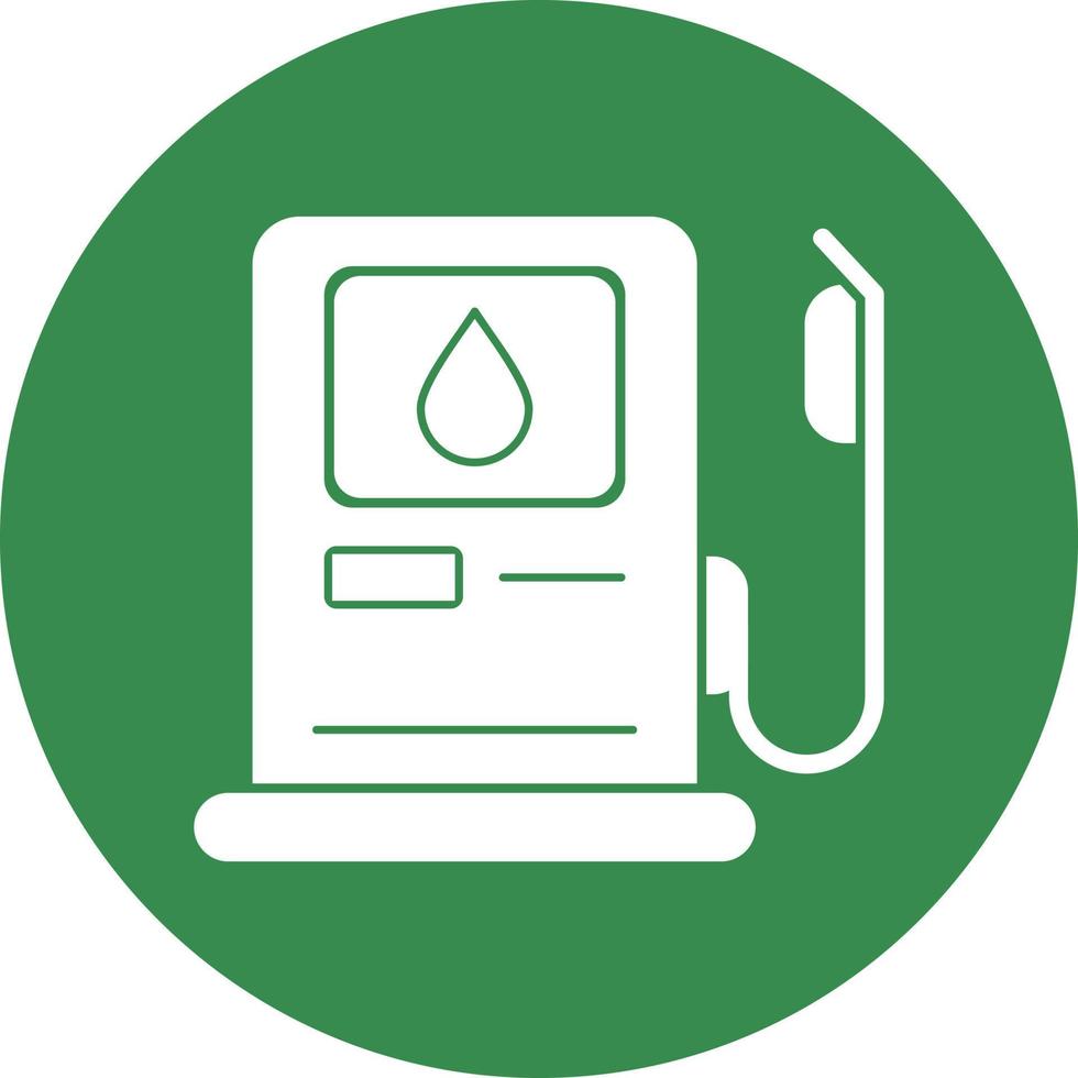 Fuel Station Vector Icon Design