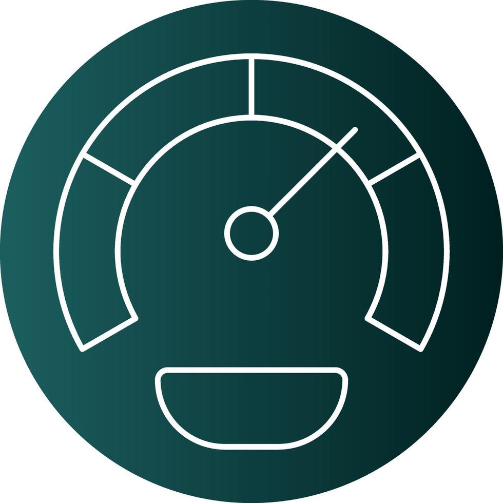 Speedometer Vector Icon Design