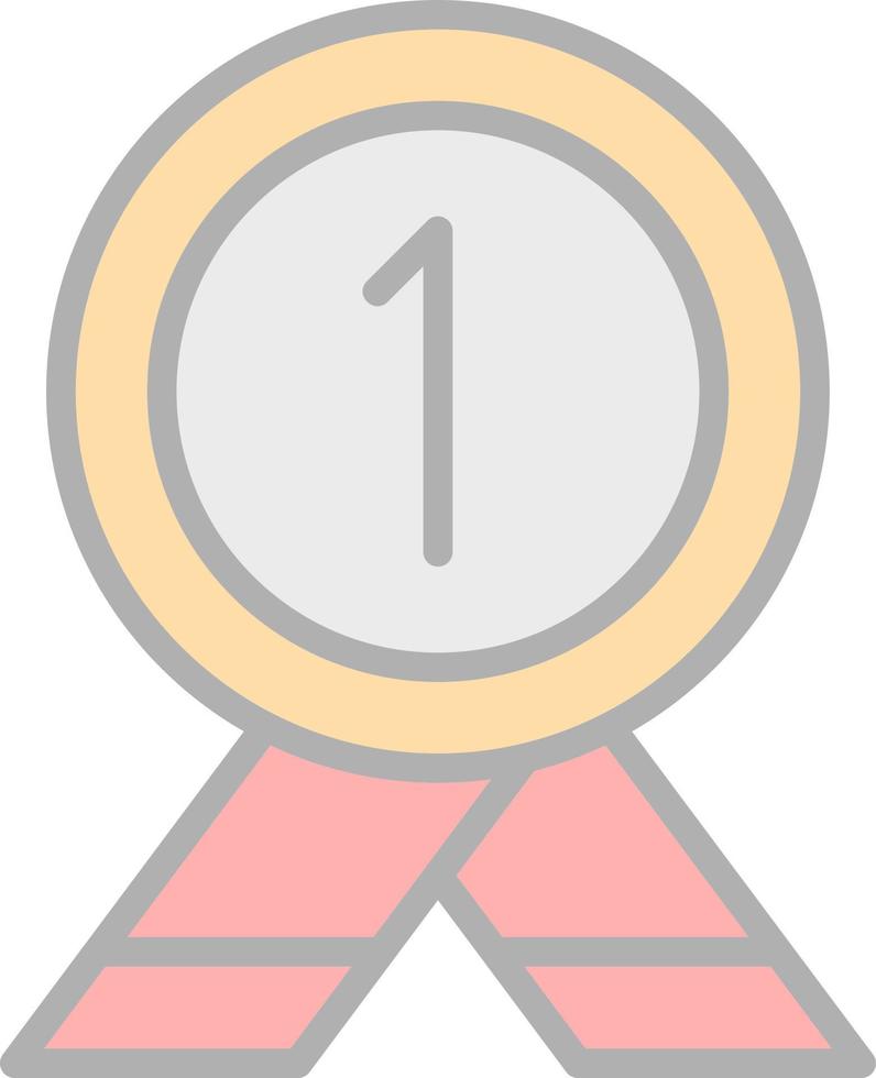 Medal Vector Icon Design