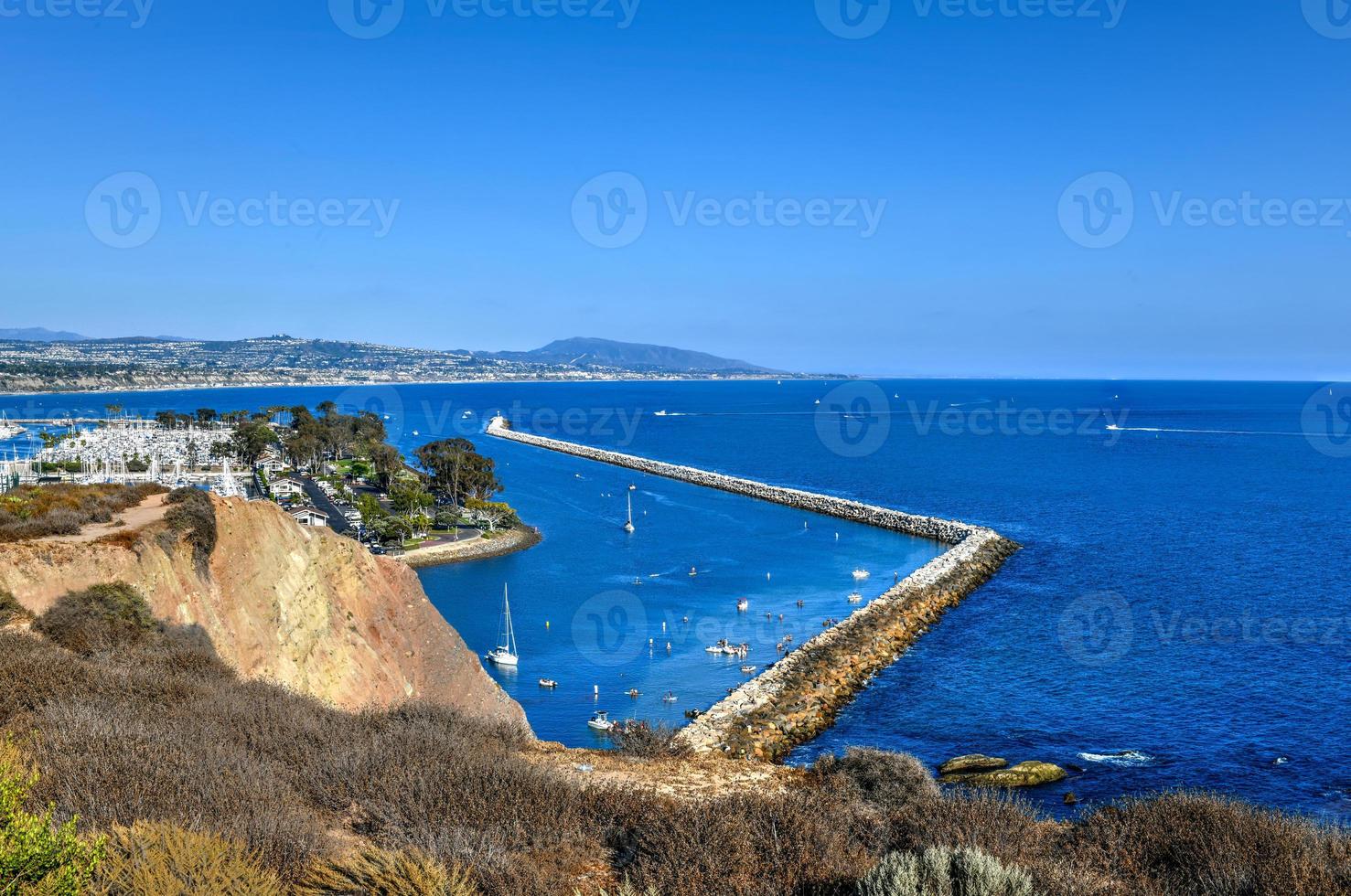 vista panorámica de los yates en data point, california, estados unidos. foto