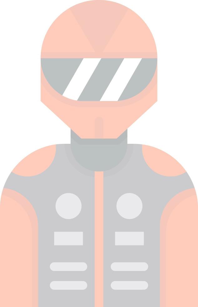 Racer Vector Icon Design