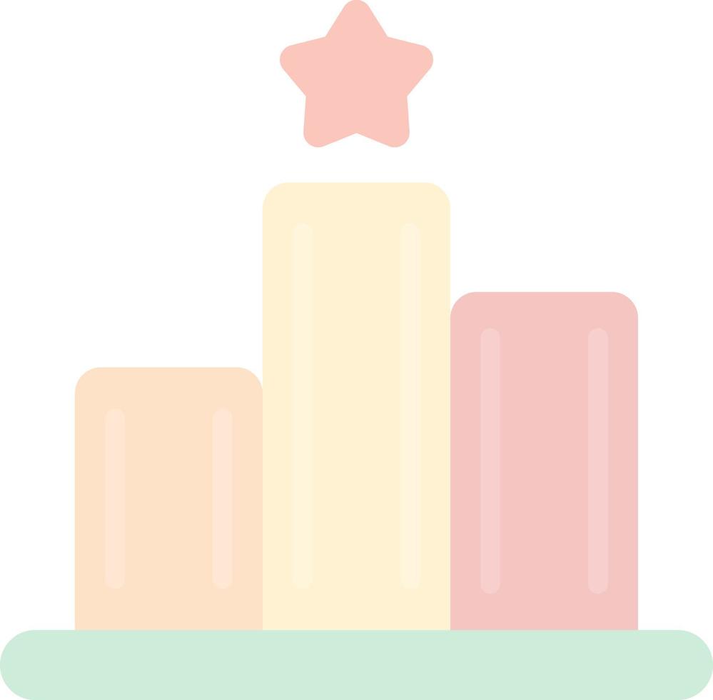 Podium Vector Icon Design