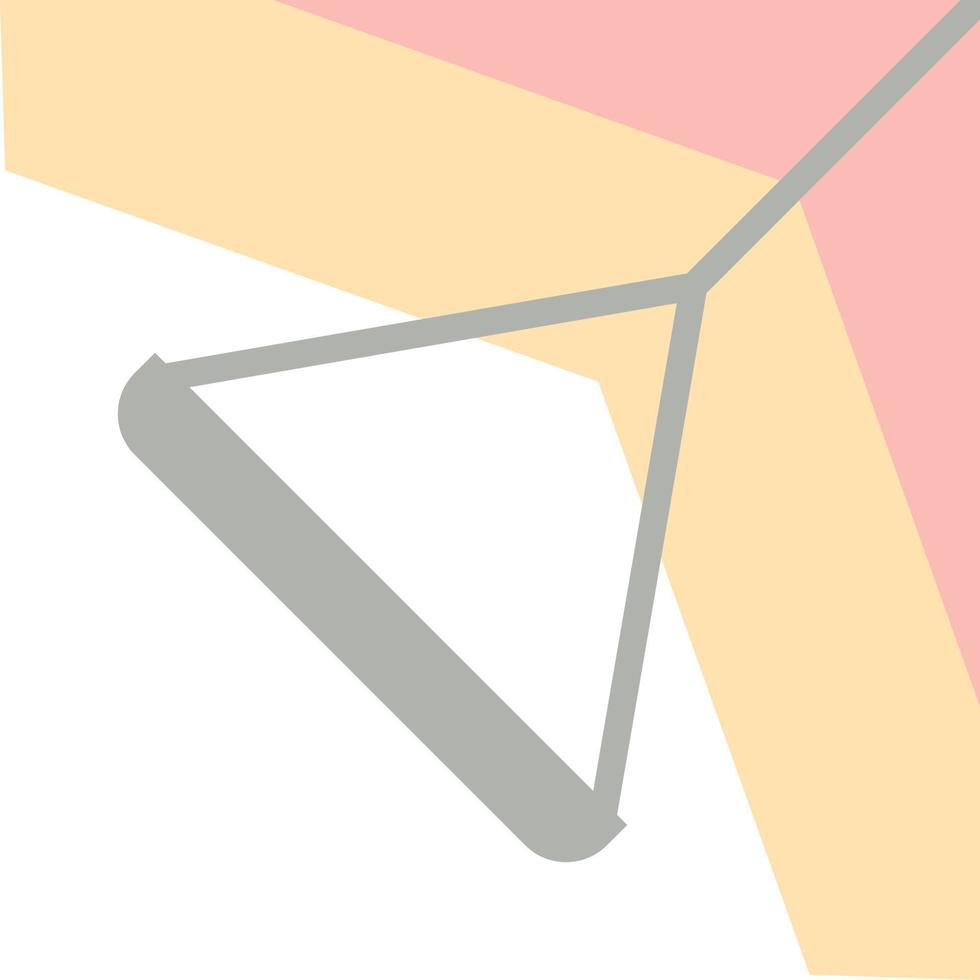 Glider Vector Icon Design