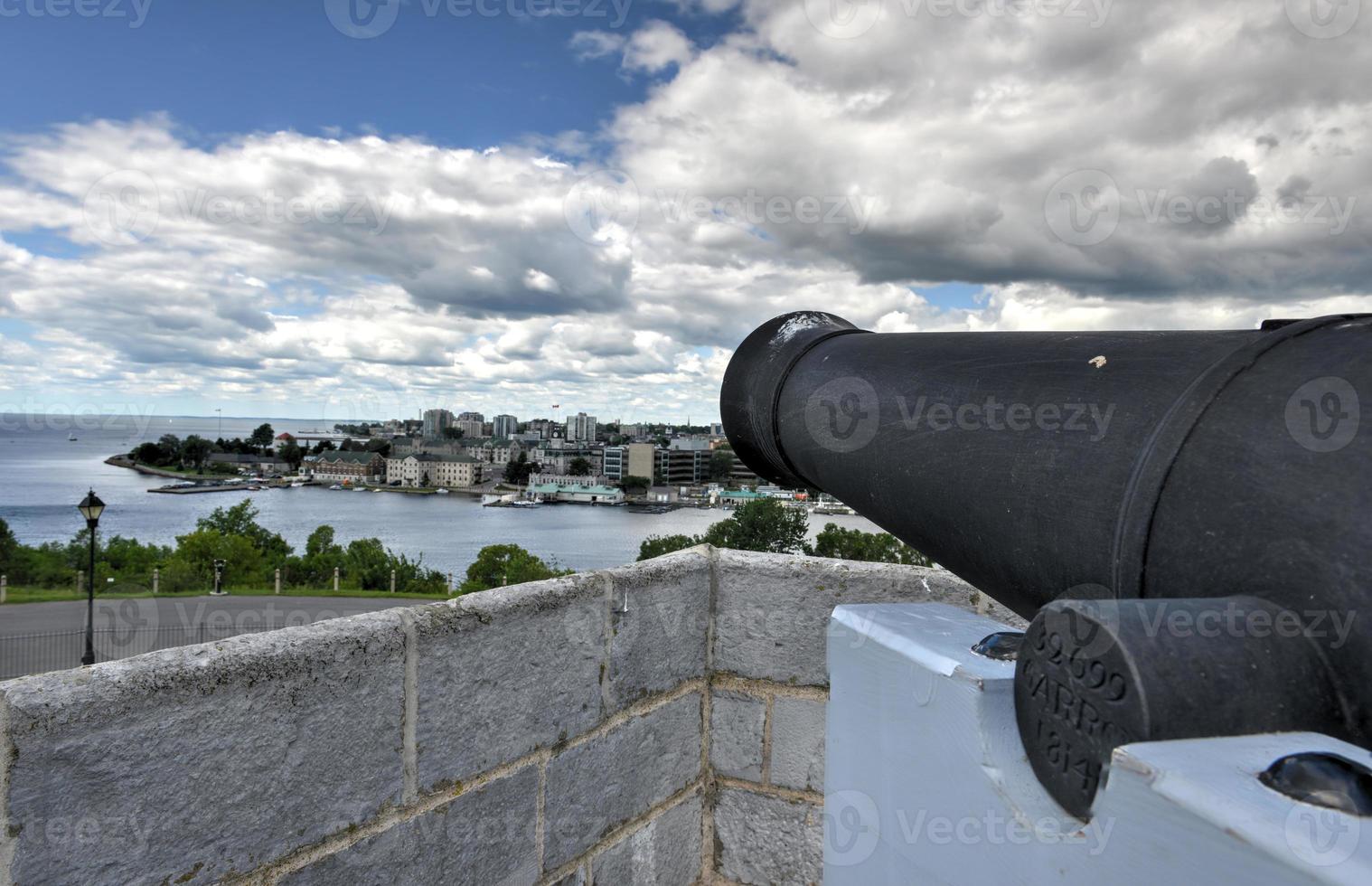 cañón del sitio histórico nacional de fort henry foto