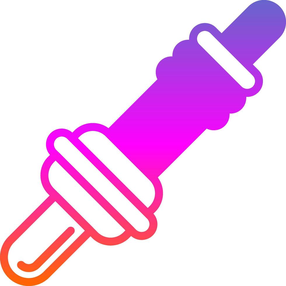 Spark Plug Vector Icon Design