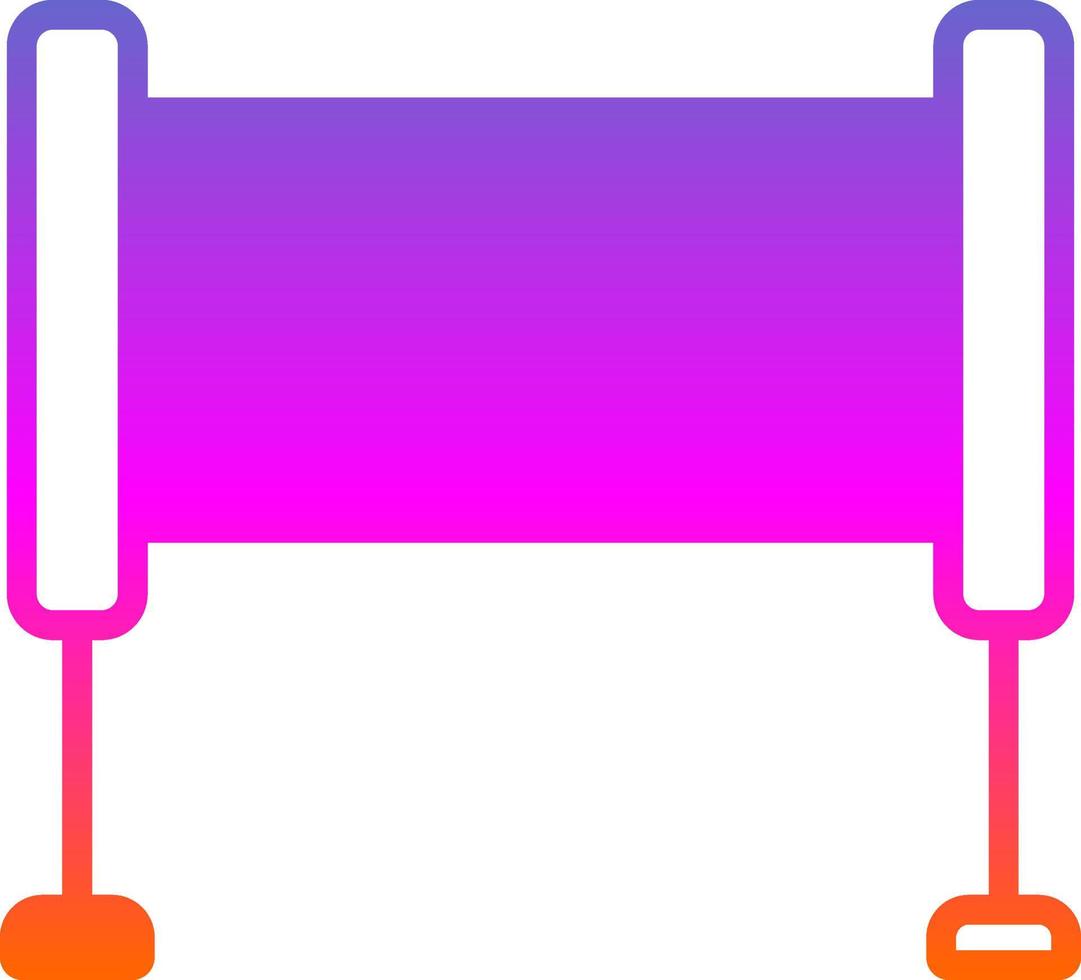 Finish Line Vector Icon Design