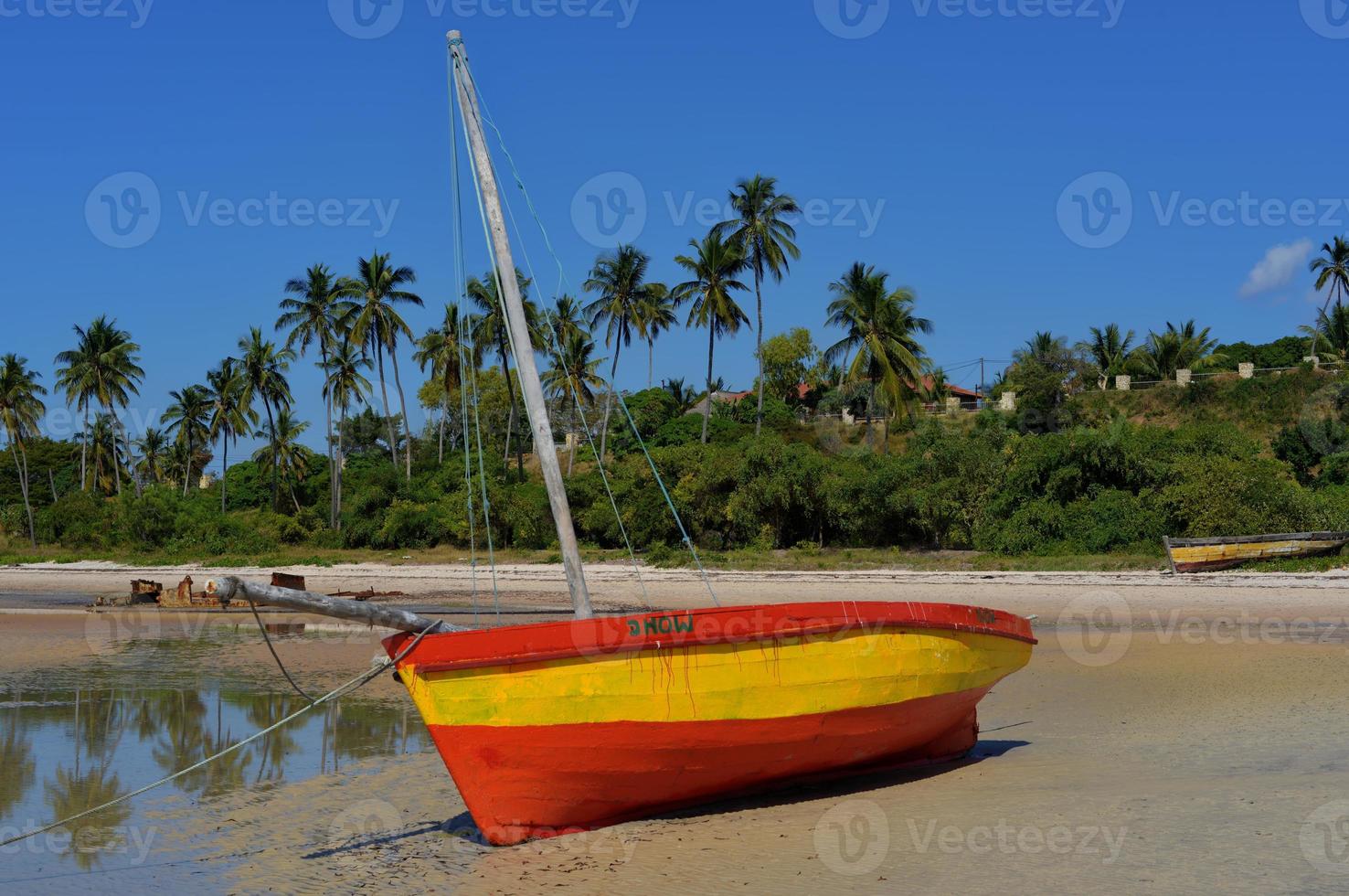 Beached Fishing Boat, Vilanculos photo