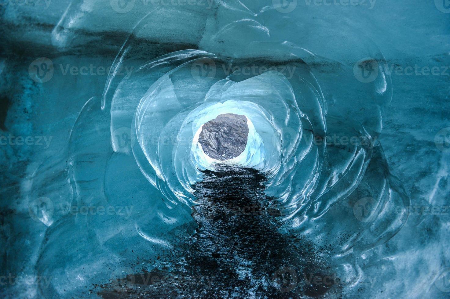 Myrdalsjokull Glacier in Iceland photo