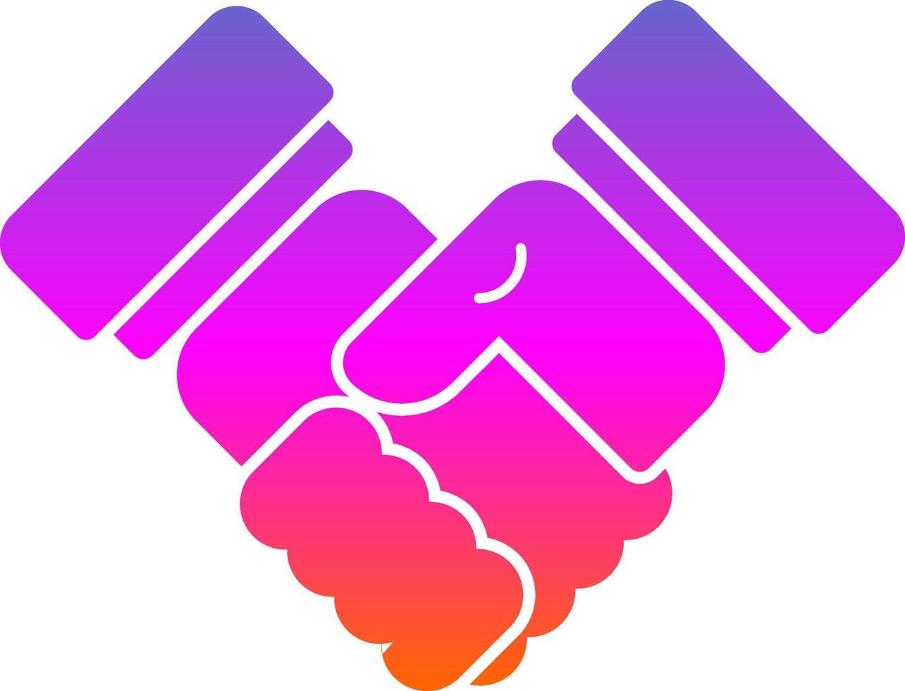 Handshake Vector Icon Design