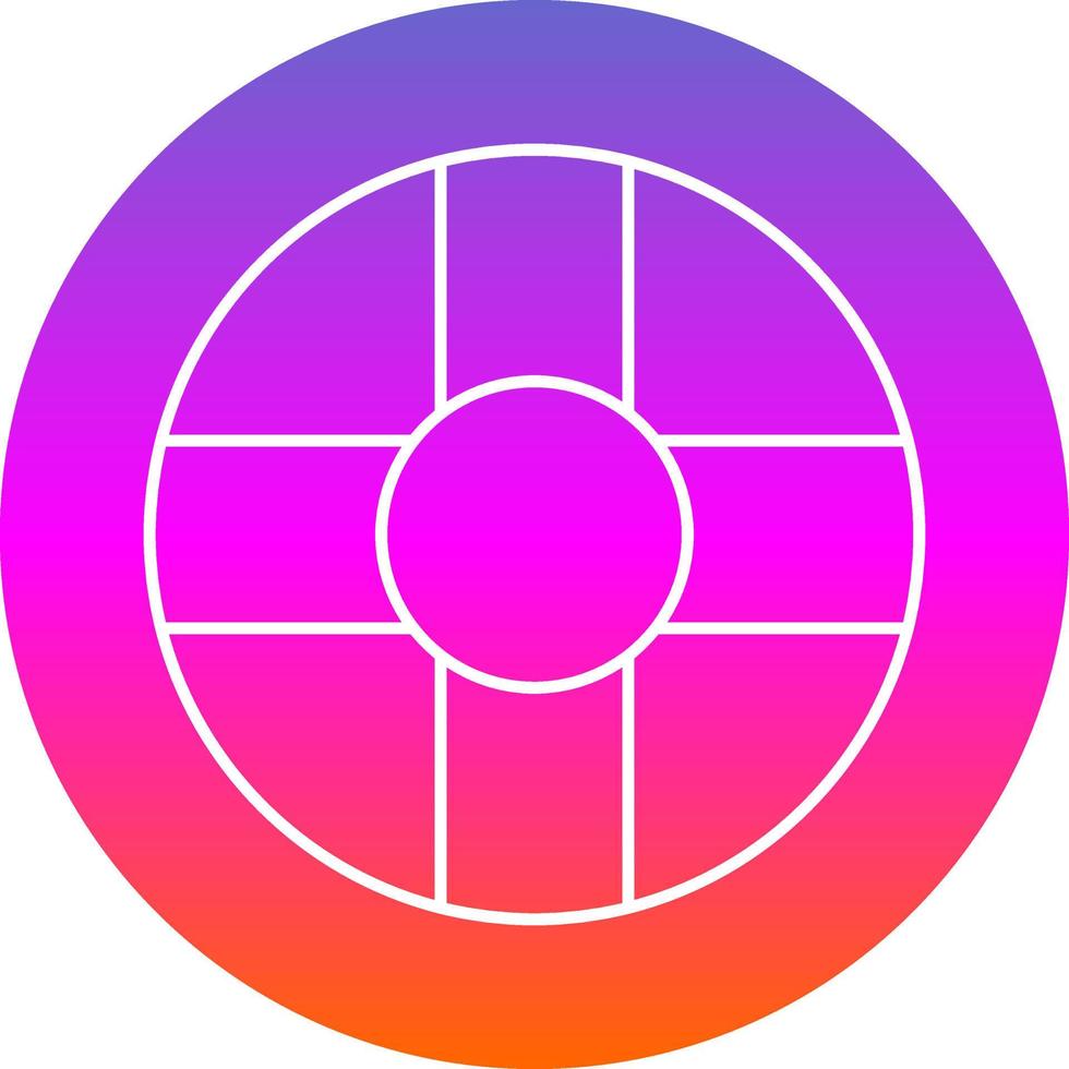 Steering Wheel Vector Icon Design