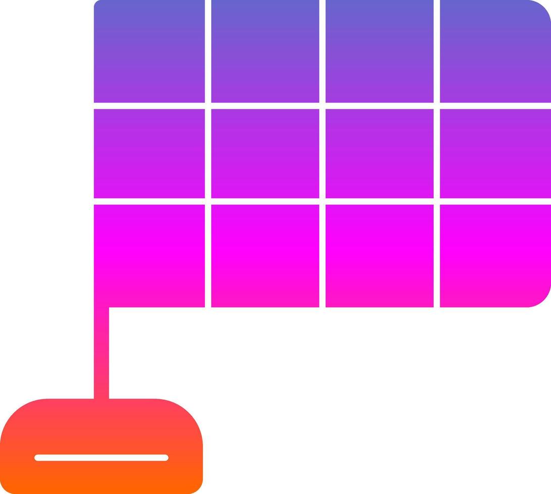 Checkered Flags Vector Icon Design
