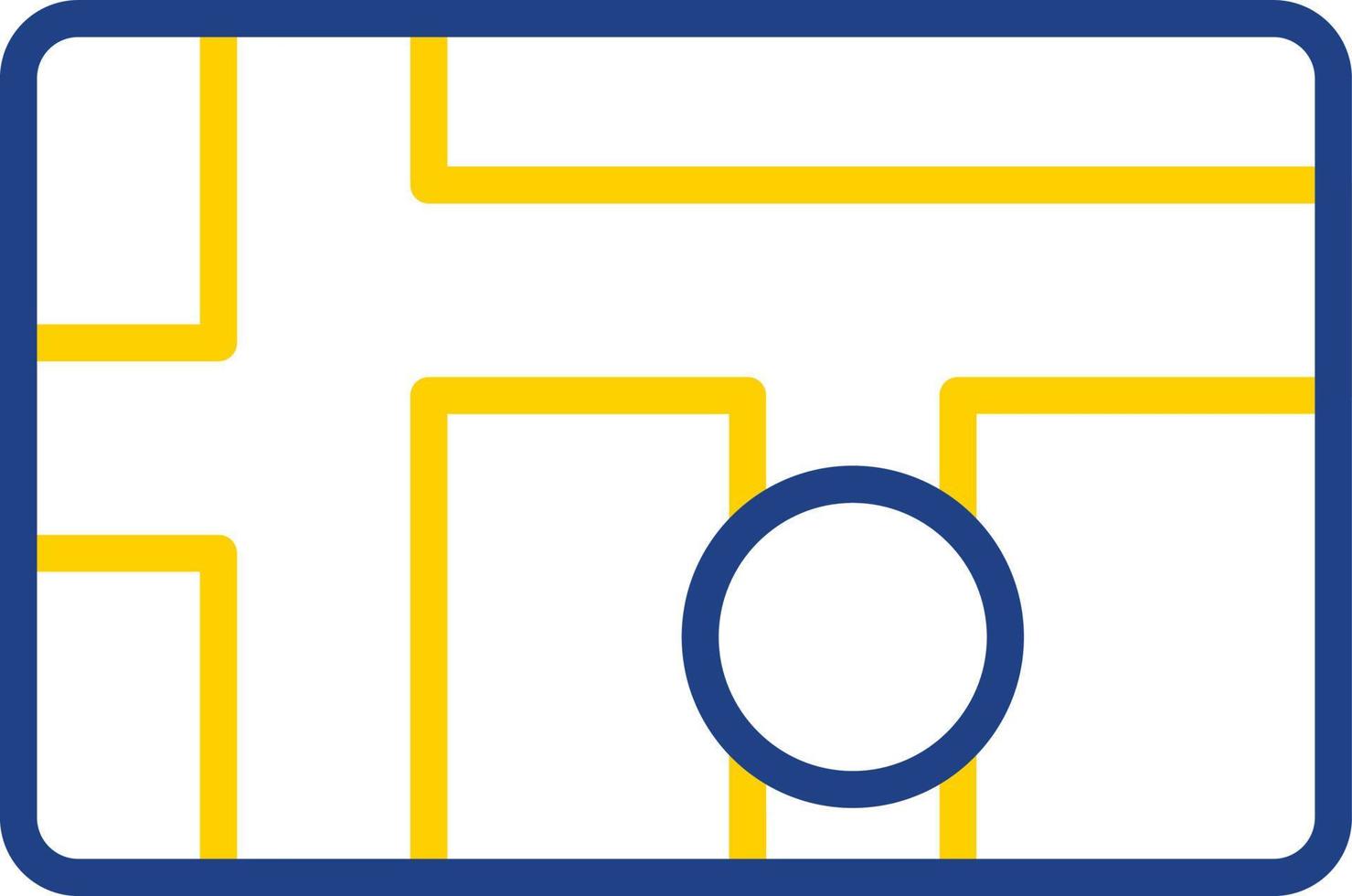 Race Route Vector Icon Design