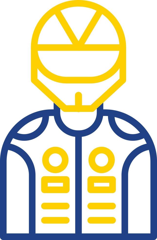 Racer Vector Icon Design