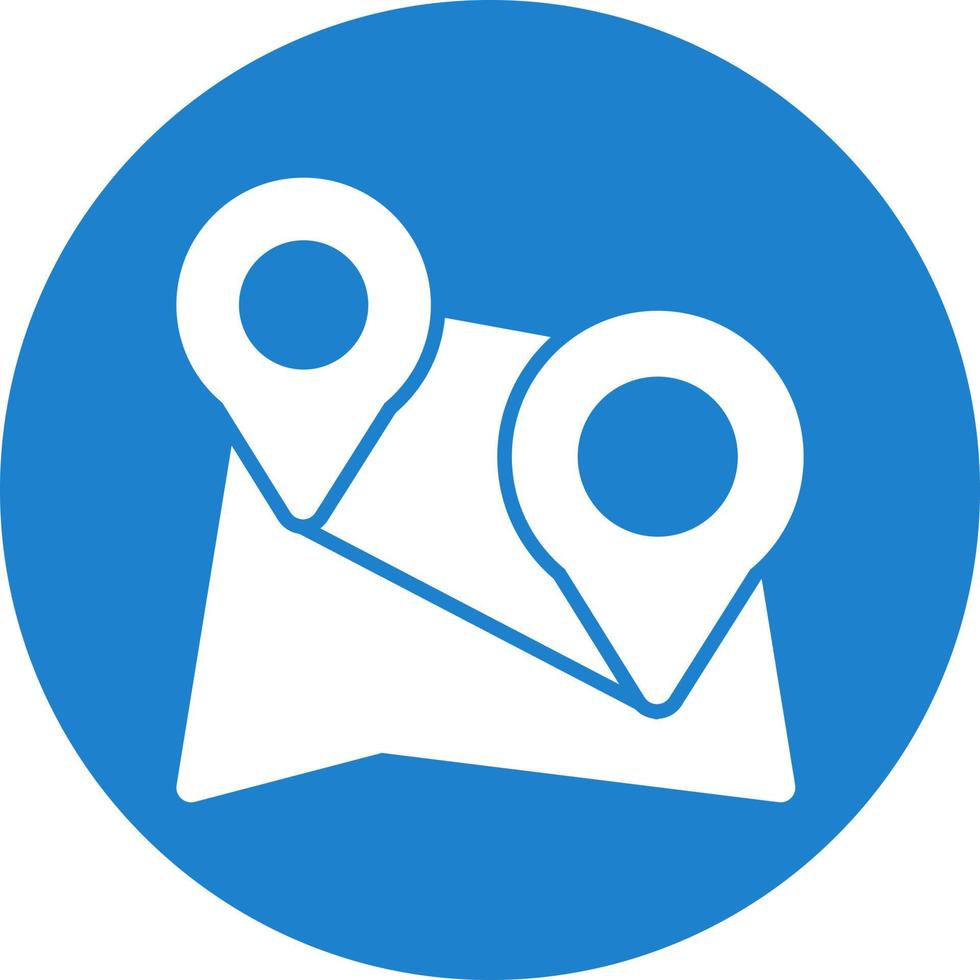 Multiple Destinations Vector Icon Design