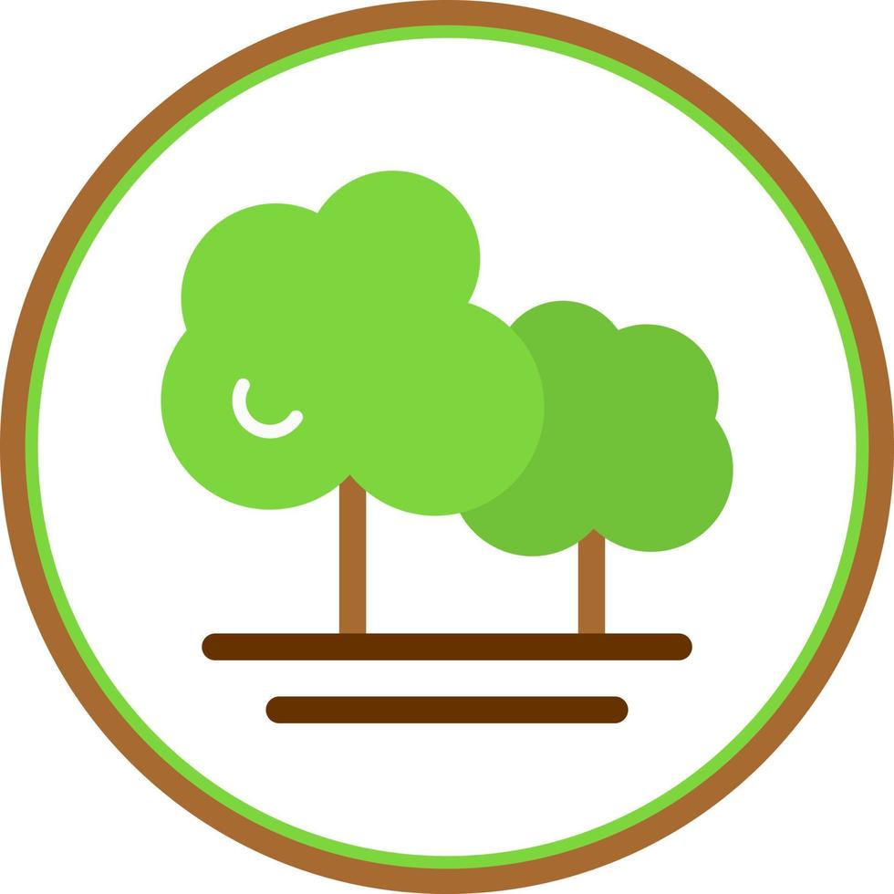 Forest Vector Icon Design