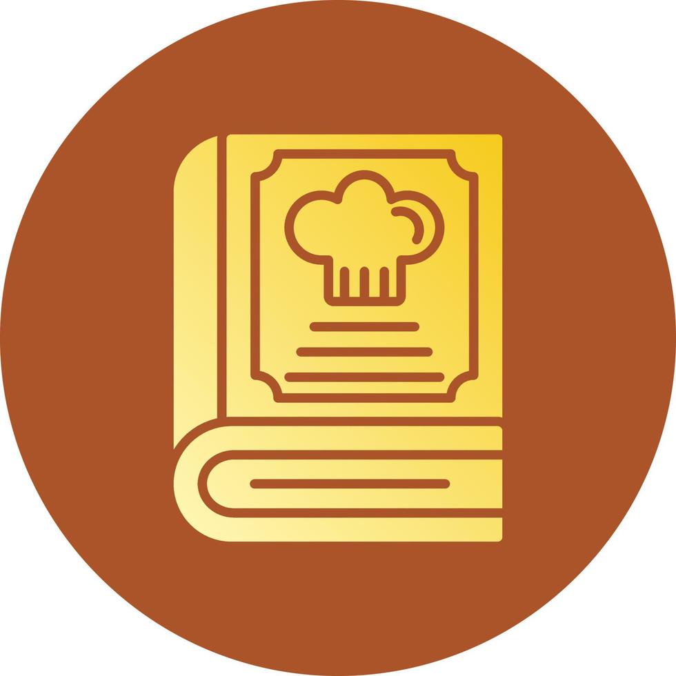 Cook Book Creative Icon Design vector