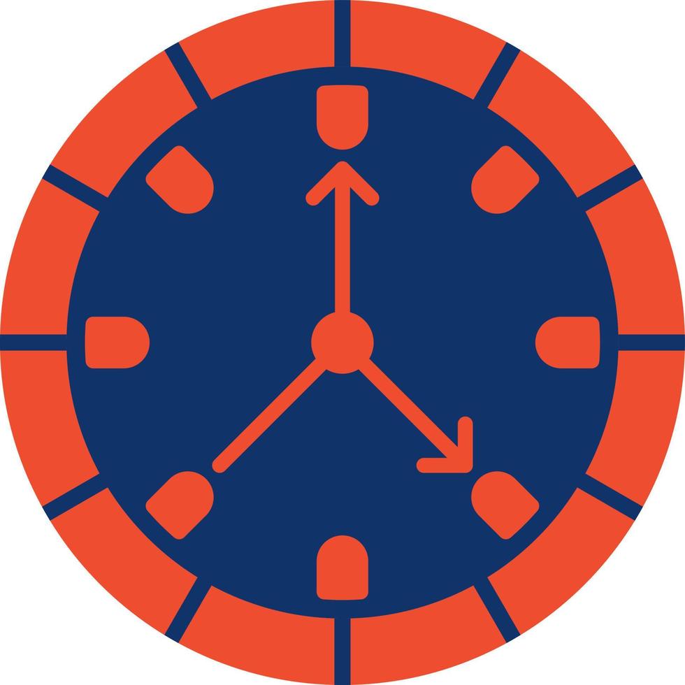 Clock Creative Icon Design vector