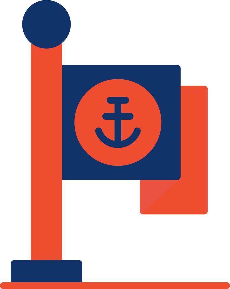 Flag Creative Icon Design vector