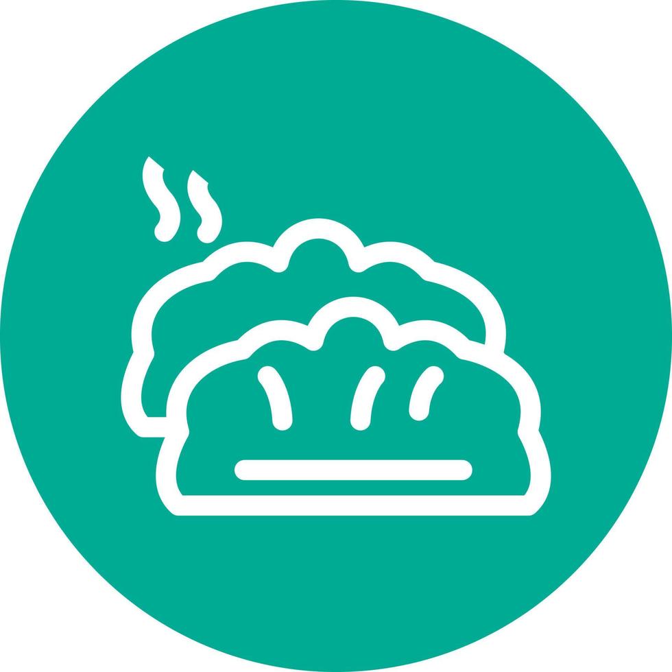 Dumplings Vector Icon Design