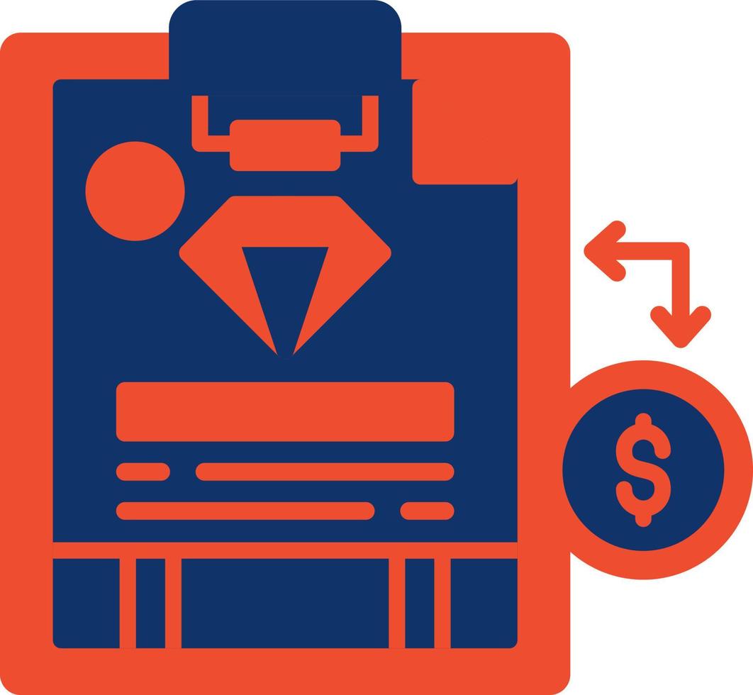 Pledge Creative Icon Design vector