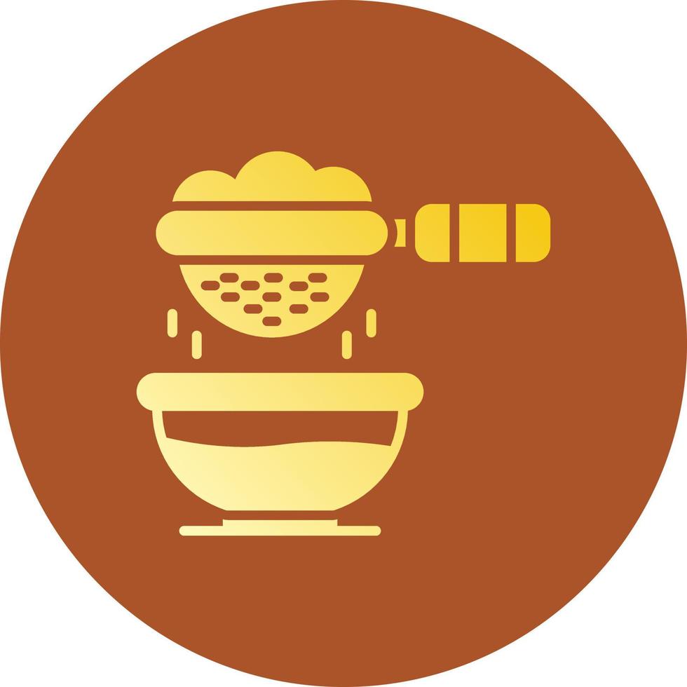 Strainer Creative Icon Design vector