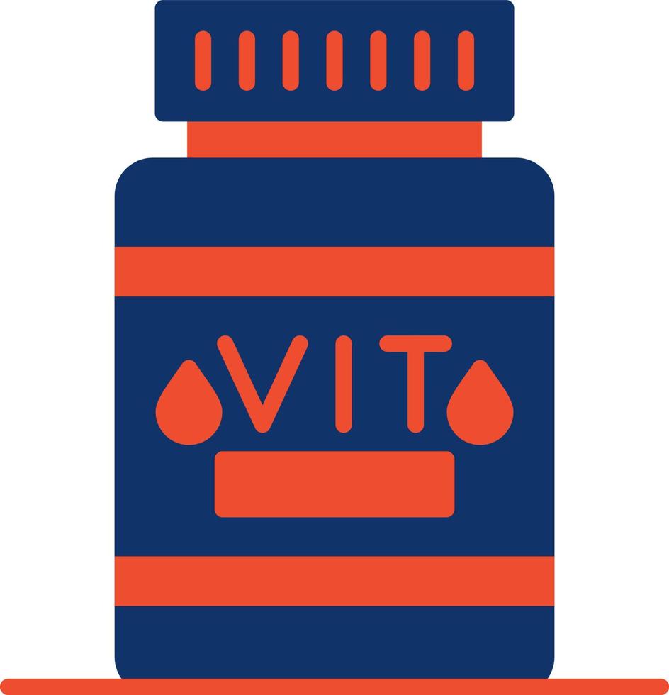 Vitamin Creative Icon Design vector