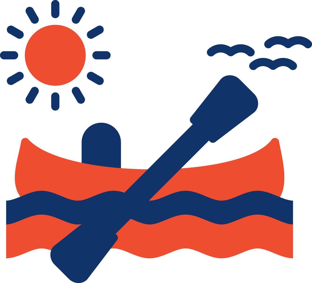 Kayak Creative Icon Design vector