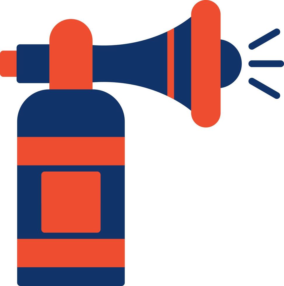 Air Horn Creative Icon Design vector