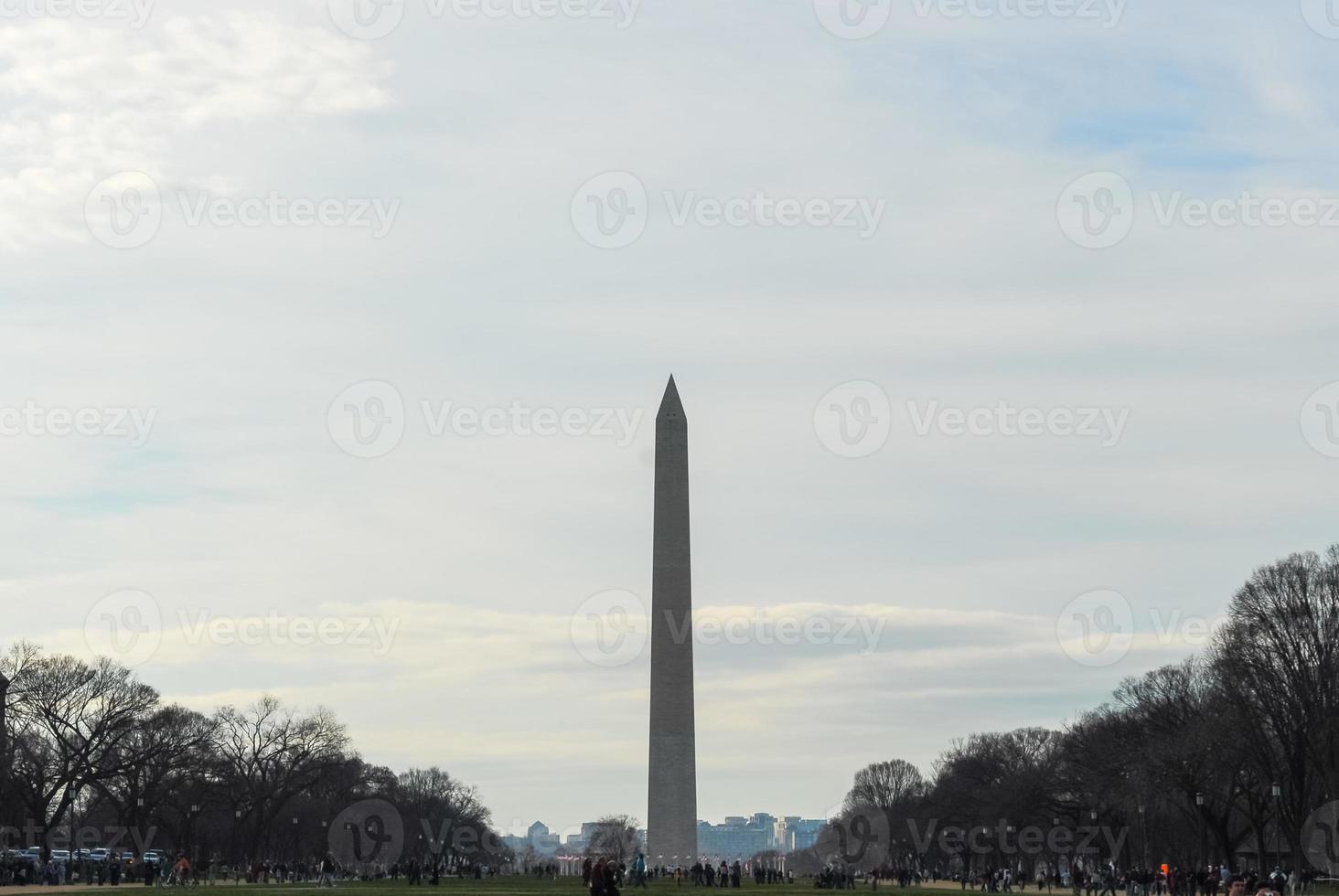 Washington Monument in the District of Columbia, USA. photo