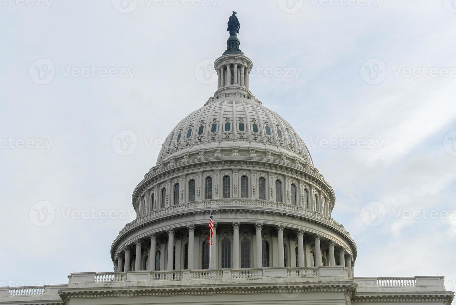 US Capitol Building in Winter - Washington DC United States photo