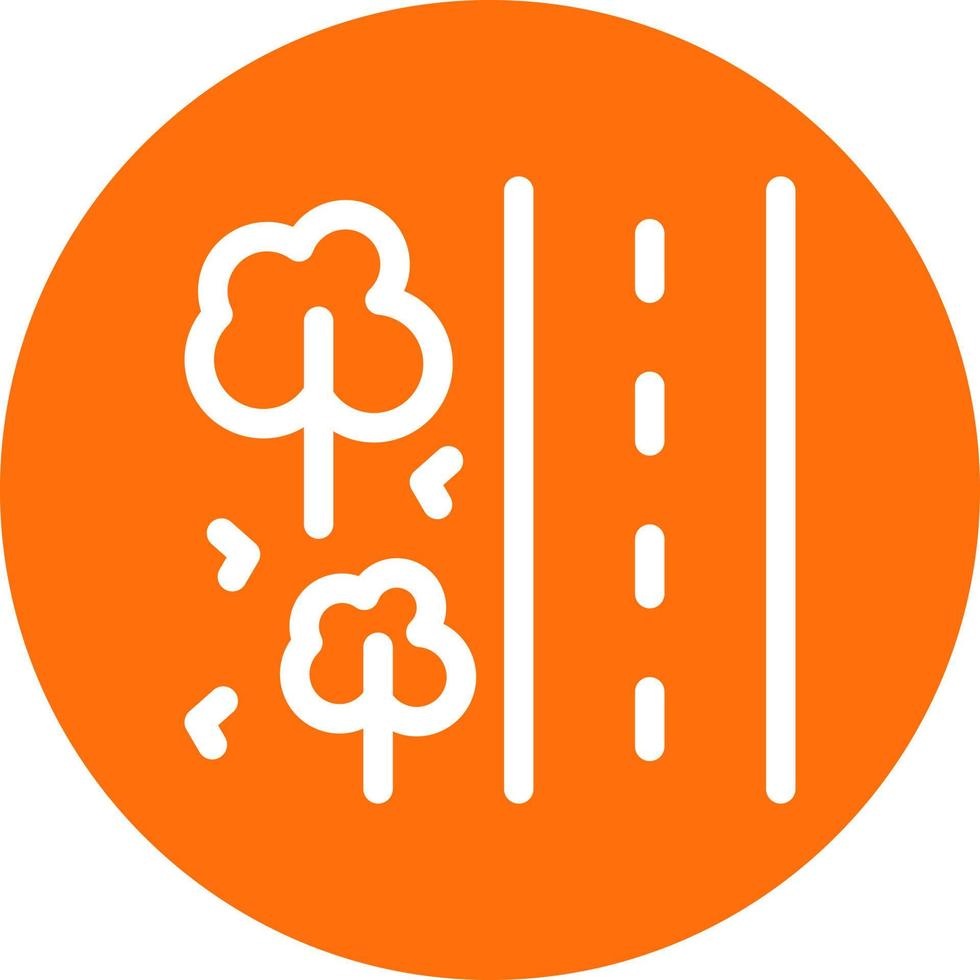 Roadside Vector Icon Design