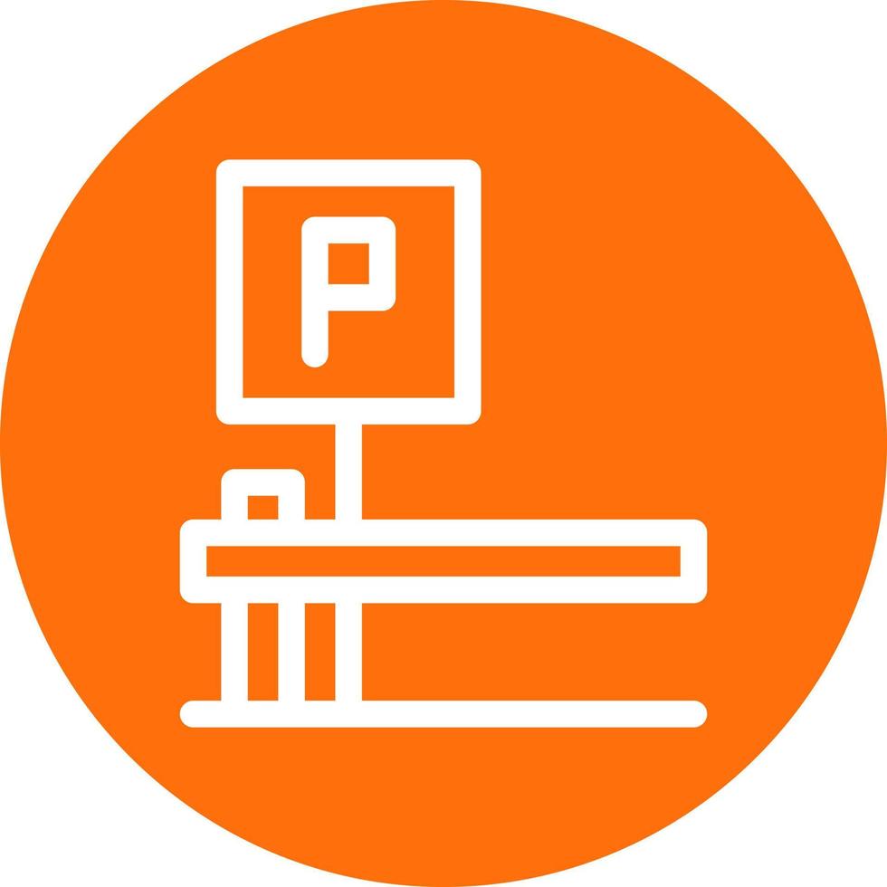 Parking Vector Icon Design