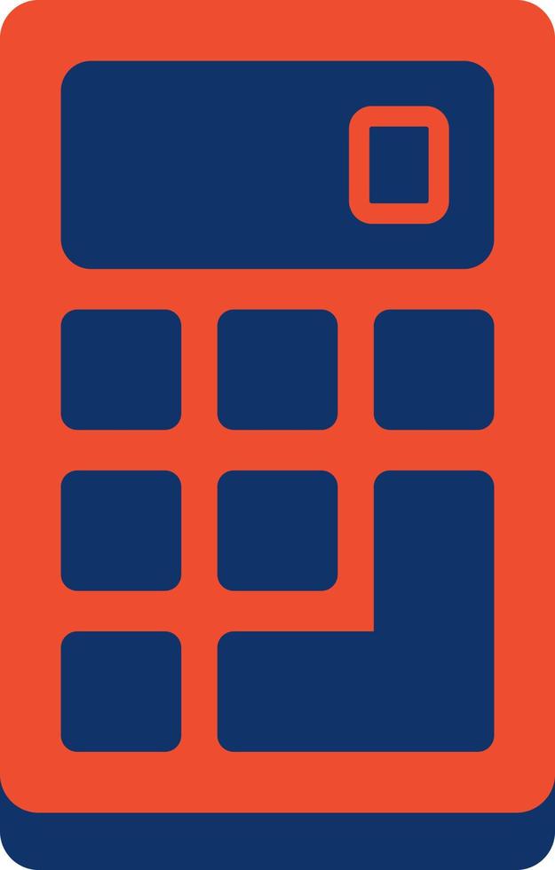 diseño de icono creativo de calculadora vector