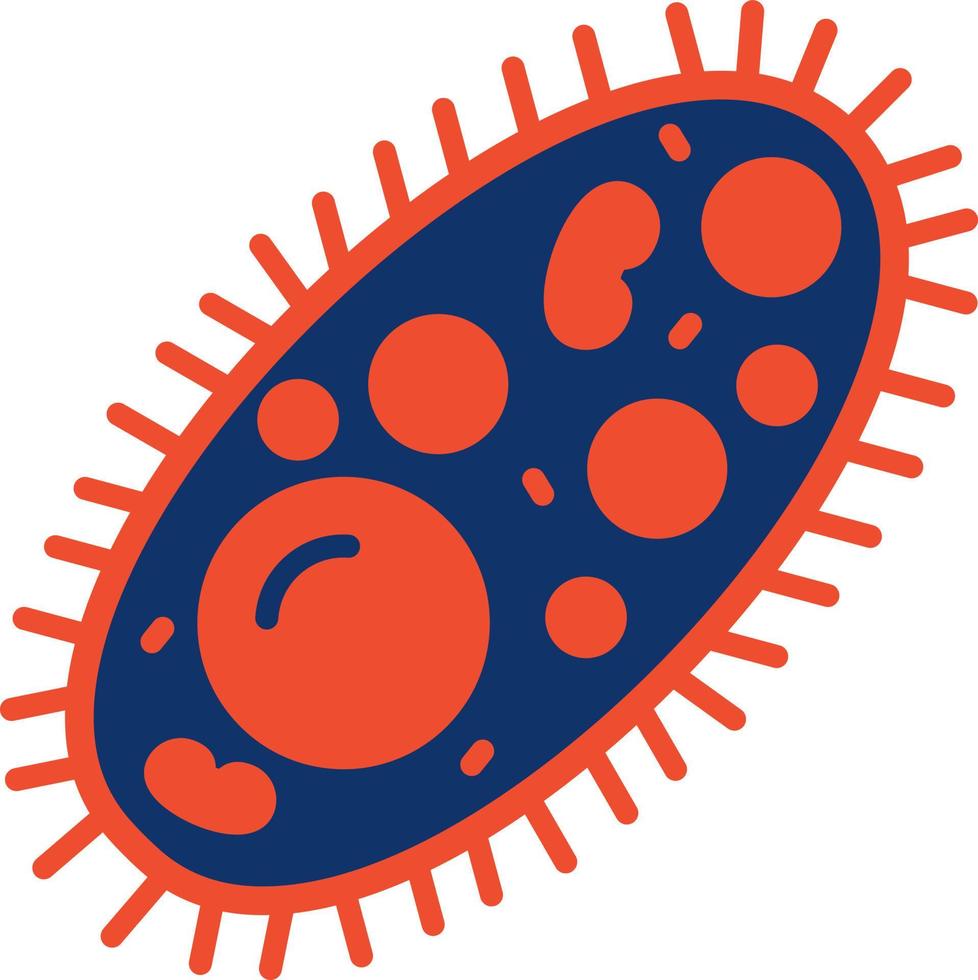 Bacteria Creative Icon Design vector