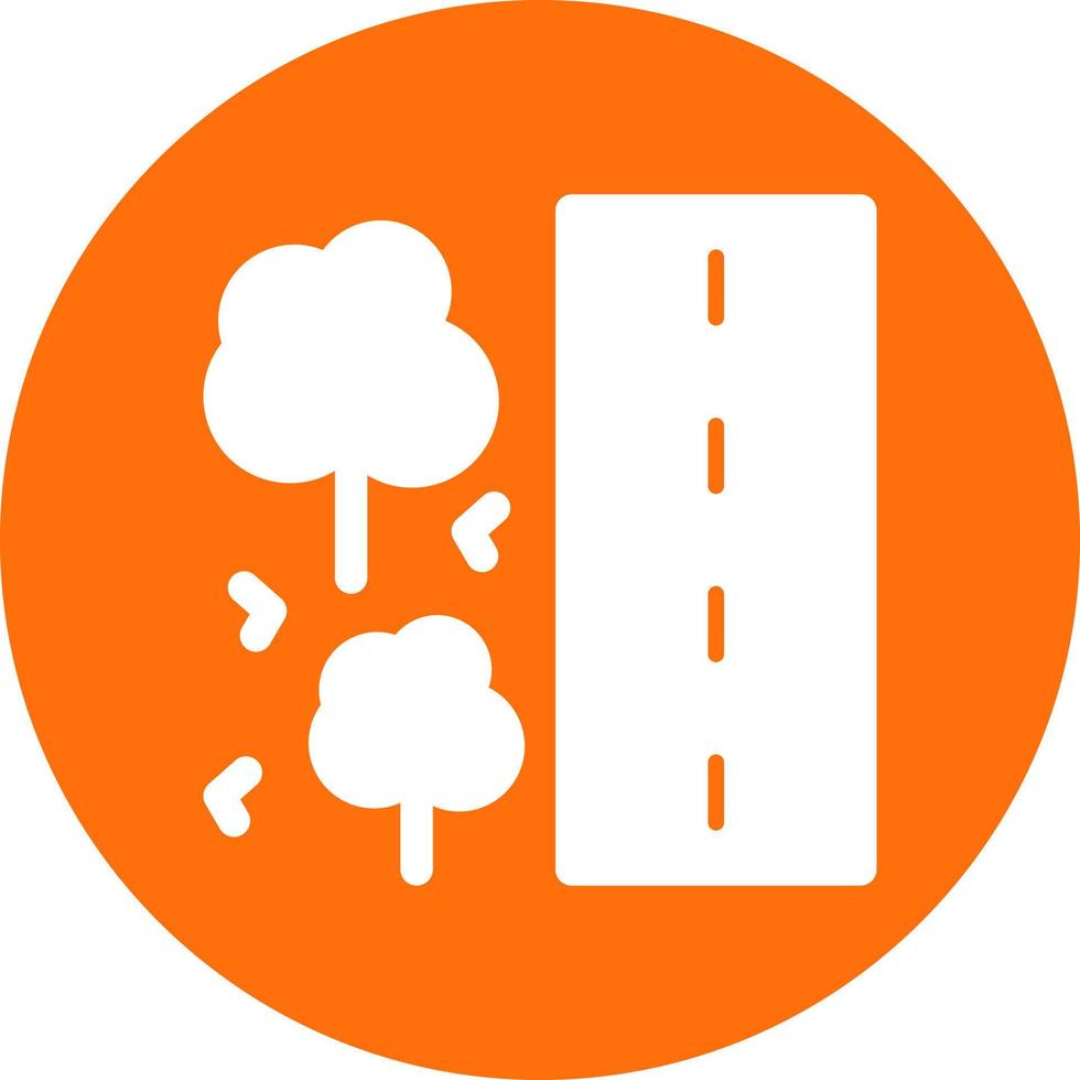 Roadside Vector Icon Design