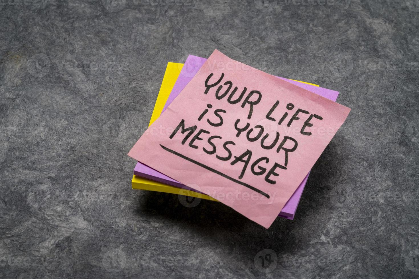 your life is your message photo