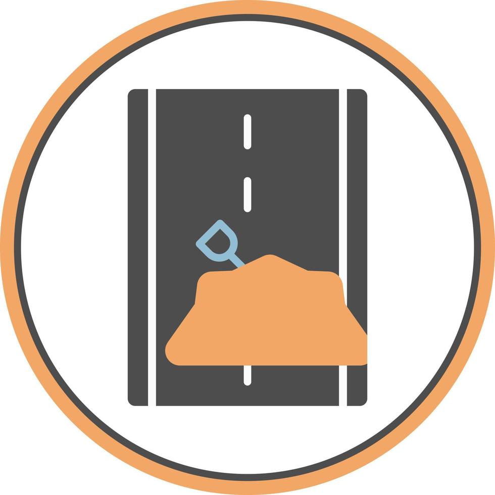 Roadworks Vector Icon Design