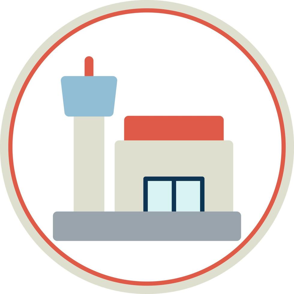 Airport Vector Icon Design