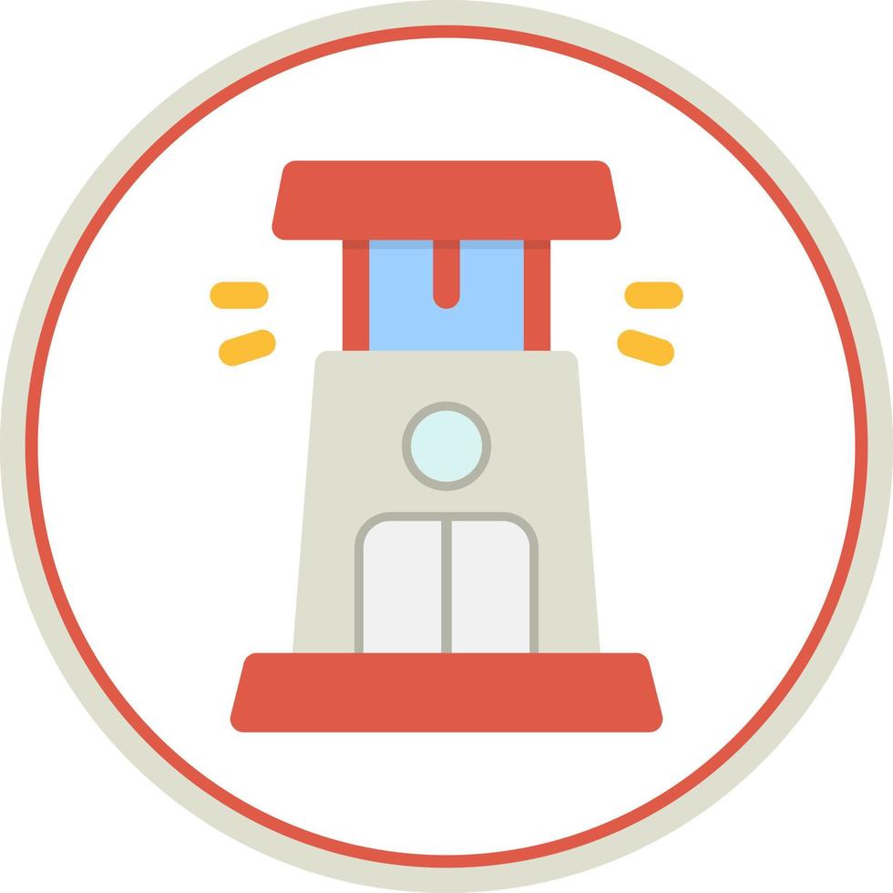 Lighthouse Vector Icon Design