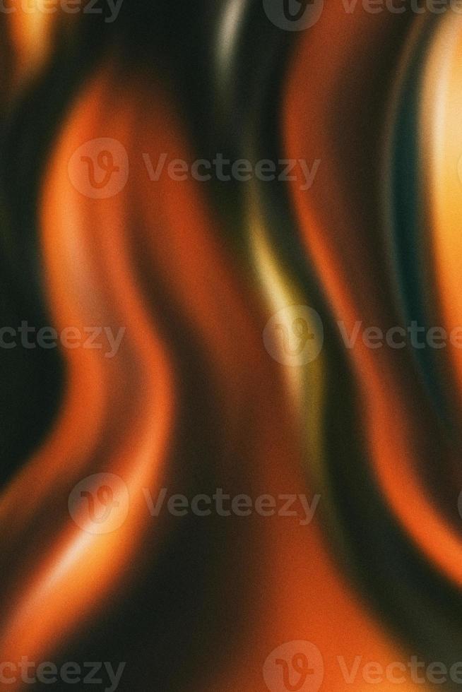 Flame shapes grainy gradient background, abstract fire on black, noise texture effect vertical banner design photo