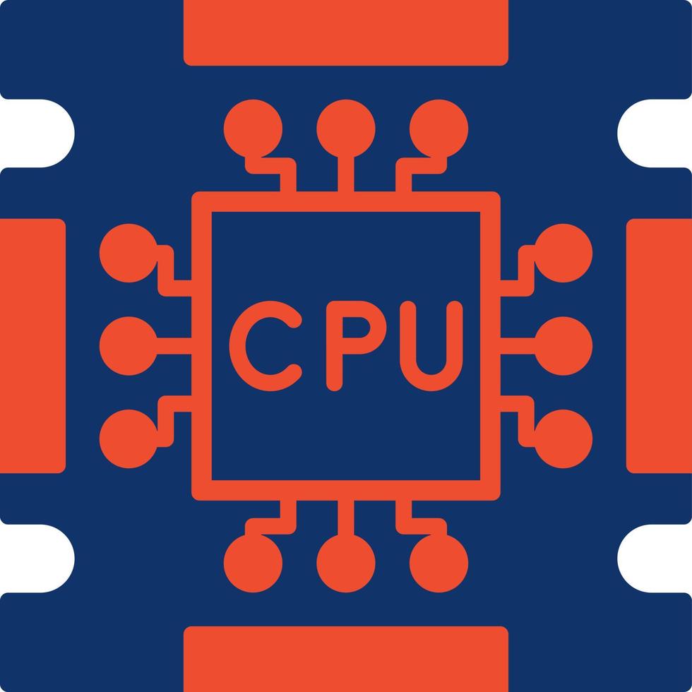 Processor Creative Icon Design vector