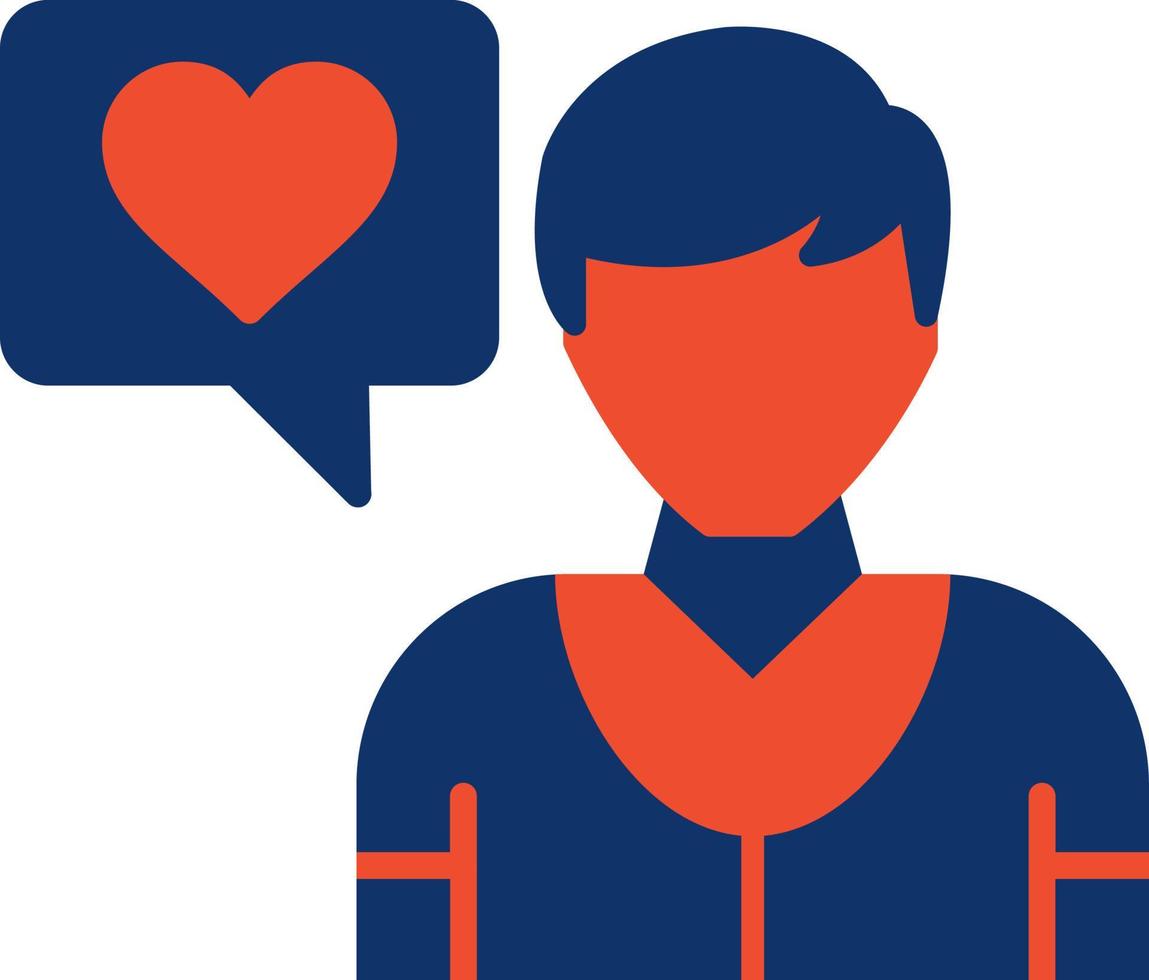 Man Creative Icon Design vector