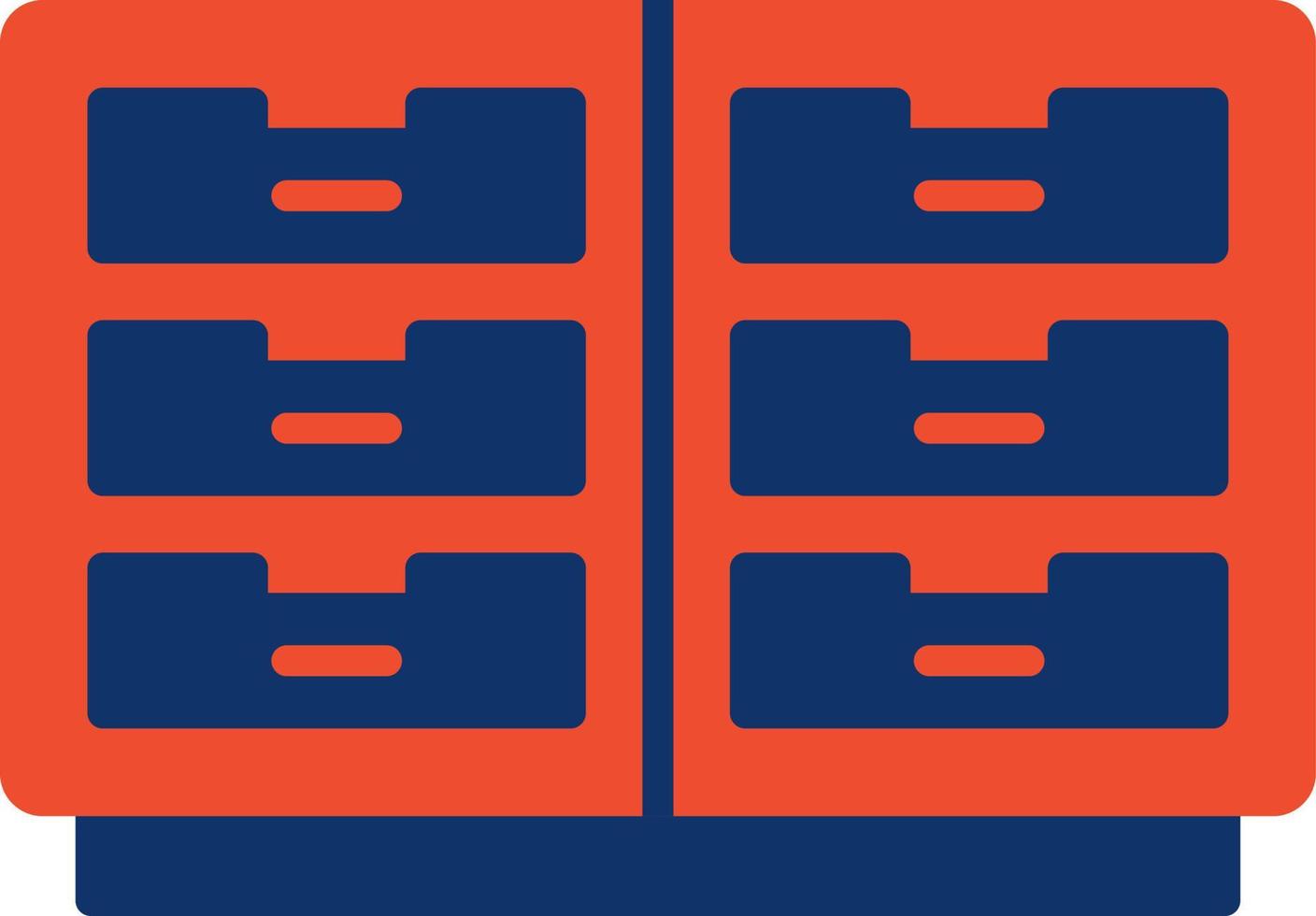 Cabinet Creative Icon Design vector