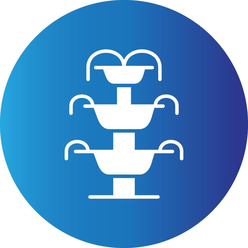 Fountain Creative Icon vector