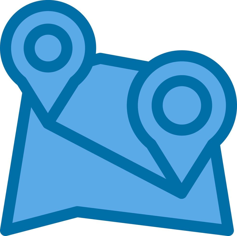 Multiple Destinations Vector Icon Design