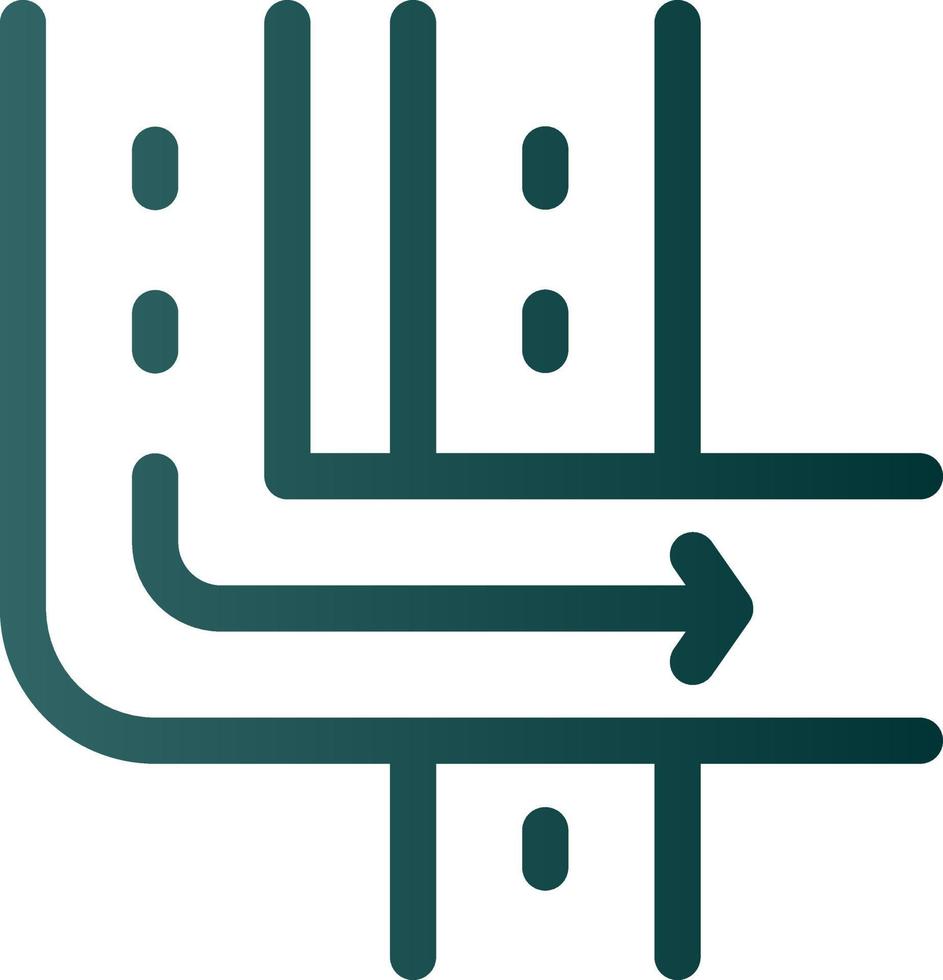 Road Ramps Vector Icon Design