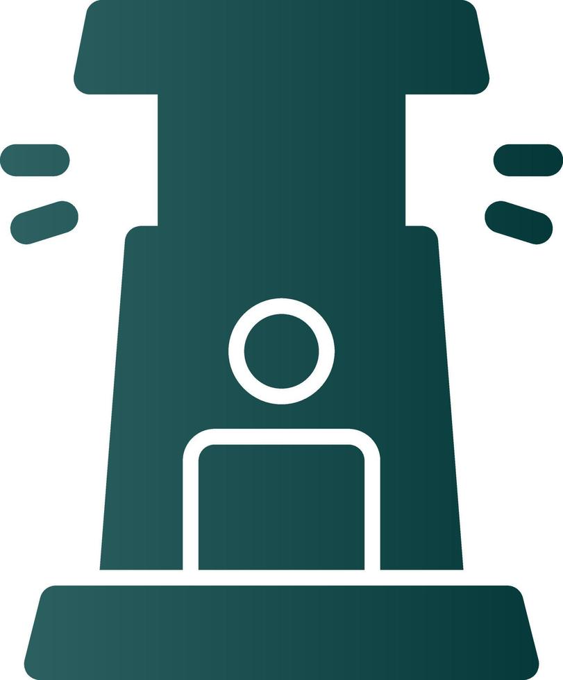 Lighthouse Vector Icon Design