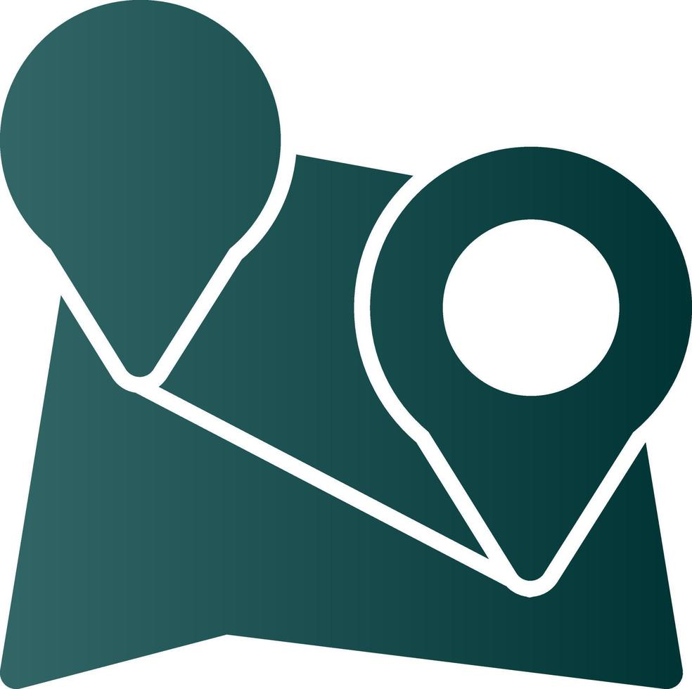 Multiple Destinations Vector Icon Design